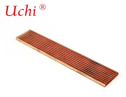 A Copper Folded Fin Heat Sink Leverages Copper’S Superior Thermal Conductivity