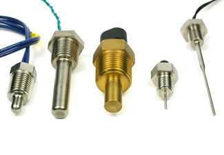 Rugged Immersion Temperature Sensors With Hex Nut Probes