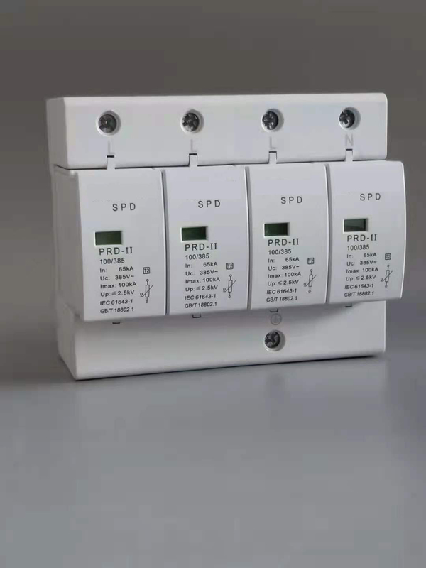 4P 385V 100KA Surge Protection Device SPD For Lower Voltage Power System