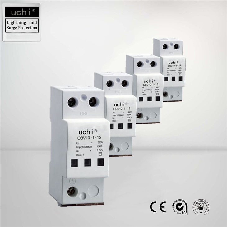 AC 100KA Power Surge Protection Device Low Voltage IEC61643-1