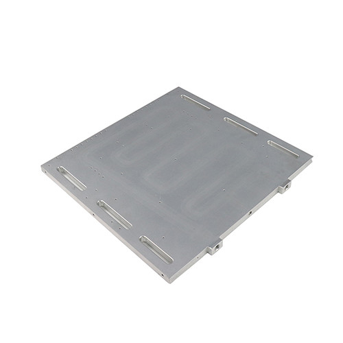 Friction Welding Stir Inside Tunnel Liquid Cold Plate , FSW Water Cooling Plate