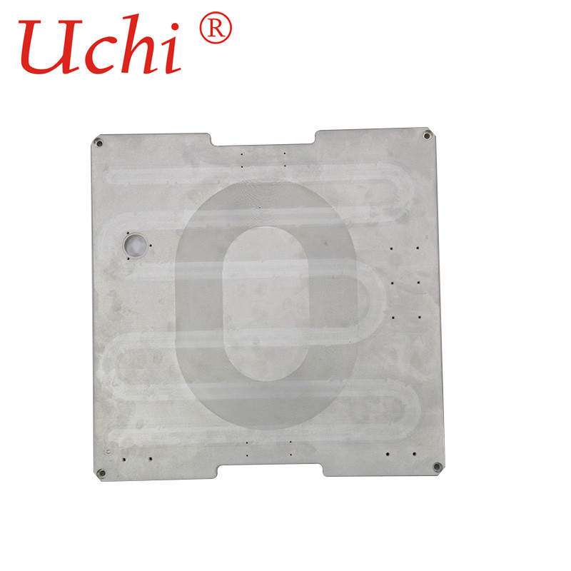 700W Dual Water Cold Plate , Optical Fiber Liquid Cold Plate