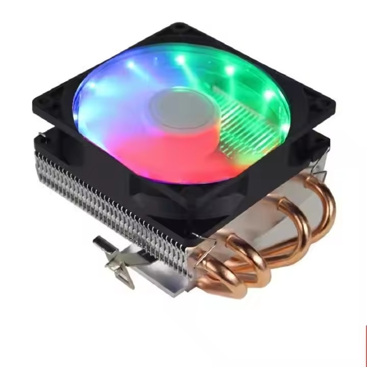4 Heat Pipe Push Down Type Aluminum Heatsink CPU Cooler