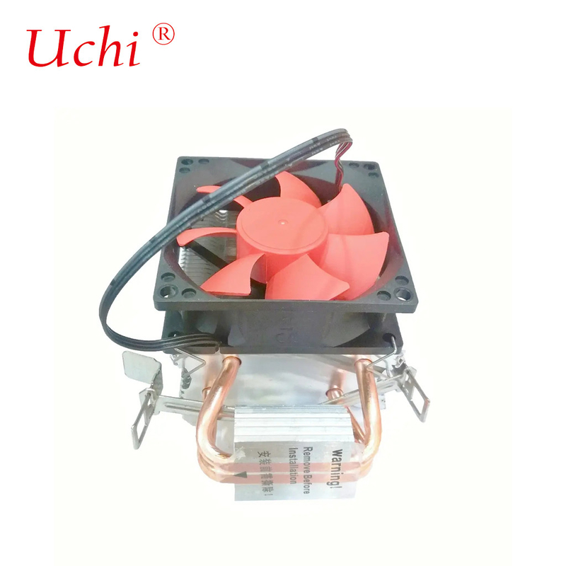 Cooling Vertical Side Cpu Cooler 92mm Fan 2 Copper Heatpipe Pipe For Pc Computer Universal Socket AMD Intel Processor IC