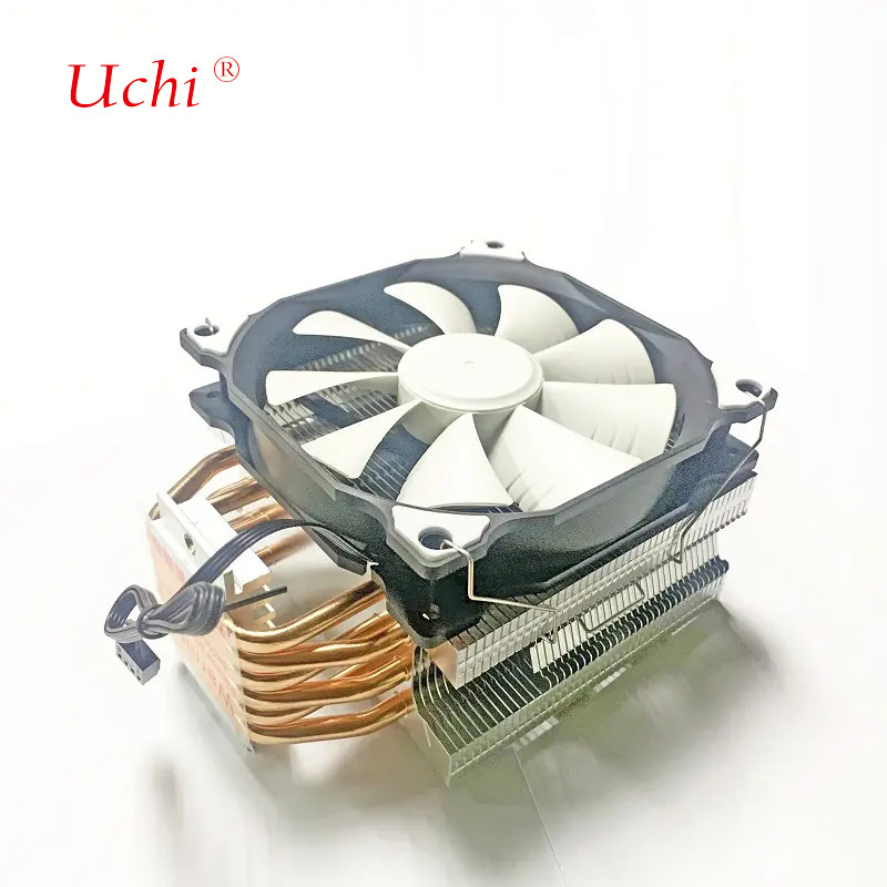 Universal 6mm Copper Heatpipe CPU Cooler Fan For AMD FM AM3 AM4 AM5