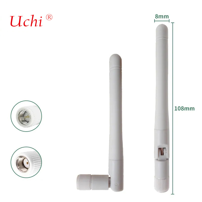 WIFI 2.4G Folding Antenna Wireless Gateway AP Card Module External Omnidirectional High-Gain 2dbi Glue Stick Split Antenna