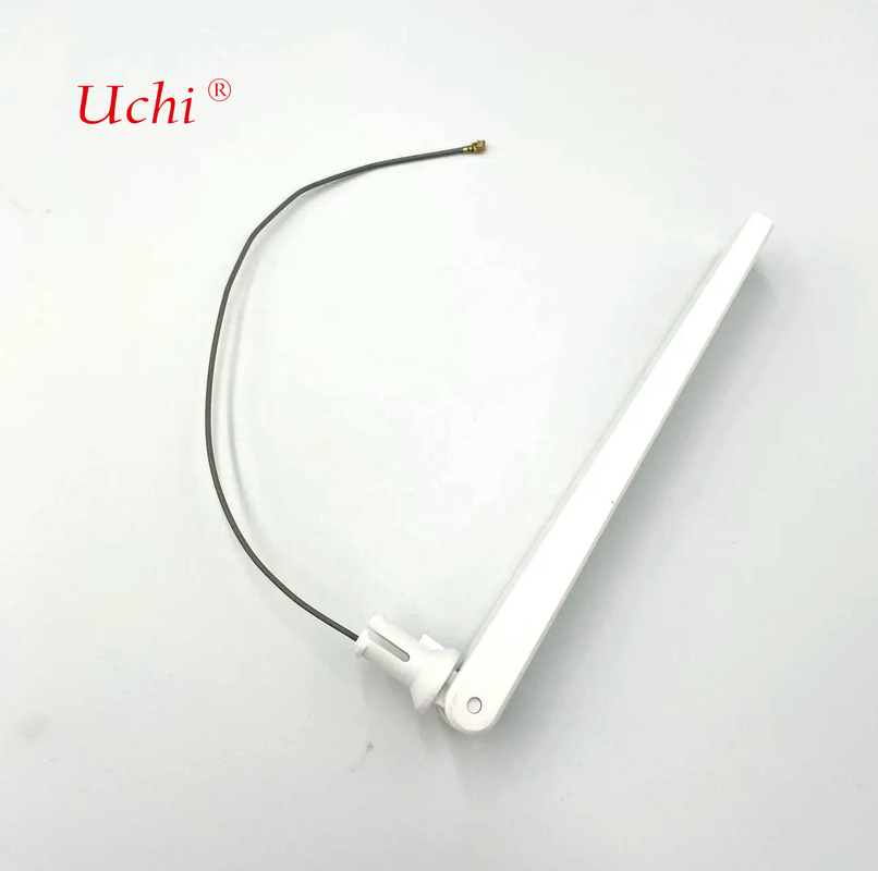 External Rubber 2.4GHz 5GHz Dual Band Communication Wifi Antenna With MHF Plug For Network Devices
