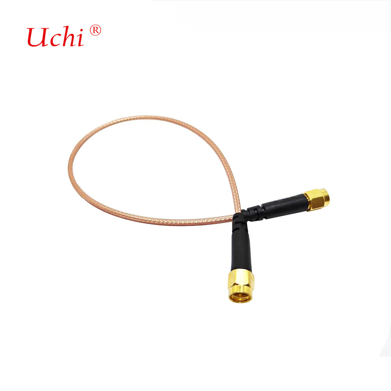 Low Loss SMA Male Plug To SMA Male Plug RG316 Wire Tail Patch Cord Expansion Cable Assembly
