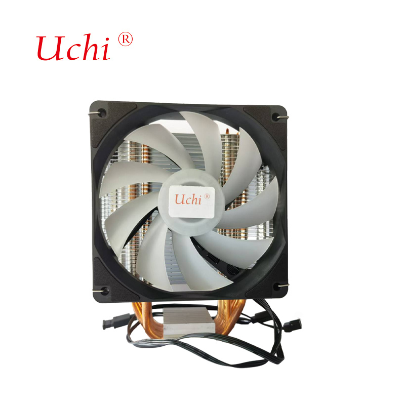 120mm Fan Computer CPU Cooler Comes With 6 Heat Pipes For High-Efficiency Temperature Control