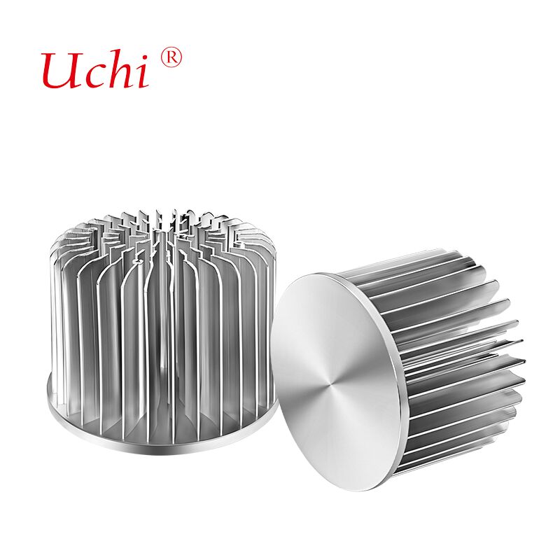 100mm Silver Casing Radial Aluminum Cold Forged Heat Sink