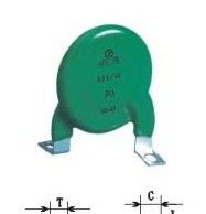 Circuit Protection Metal Oxide Varistor High energy for Televisions / Controllers
