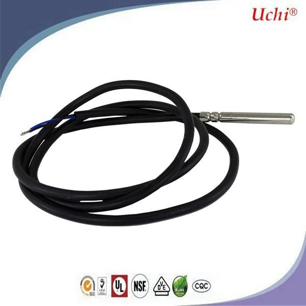 Stainless Steel PT1000 RTD Sensor For Heater Collector Temperature Sensing Controller System