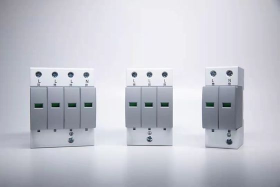 Lower Voltage 275-420V 20KA-60KA Surge Protection Device Various Color