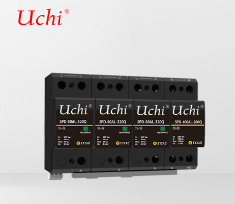 Multiple Connecting Wire Surge Protector SPD 1 + 2 Class 50kA