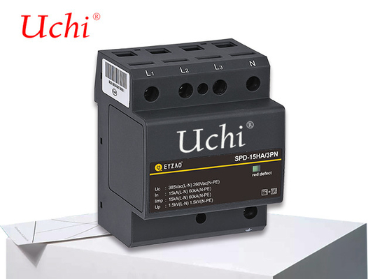 Class 1 Save Space Power Surge Protector SPD 15kA Only 27mm Width