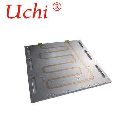 Chill Plate With Water Block , Aluminum Laser Equipment Cold Plate