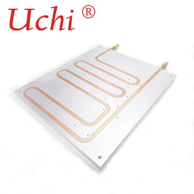 Aluminum Profiles Liquid Cooling Plate , Chill Plate With Heat Pipes