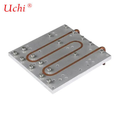 China Pressed Tubed Liquid Cold Plate Copper Tube