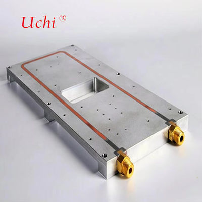 Industrial IGBT Water-cooling Plate, Aluminum High-performance Liquid Cooling Plate, 800mm Copper Cooling Plate