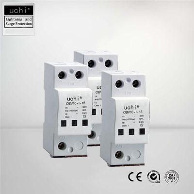 AC 385V 60KA Surge Protection Device SPD Class 1 IP20 Protection