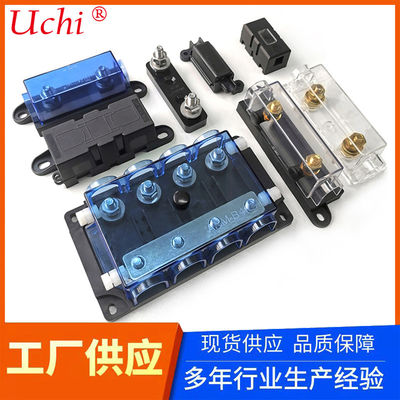 ROHS Car Fuse Block Brass Contacts Flame Retardant Properties