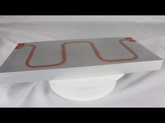 Industrial equipment aluminum profile copper tube radiator, high-power water-cold plate radiator